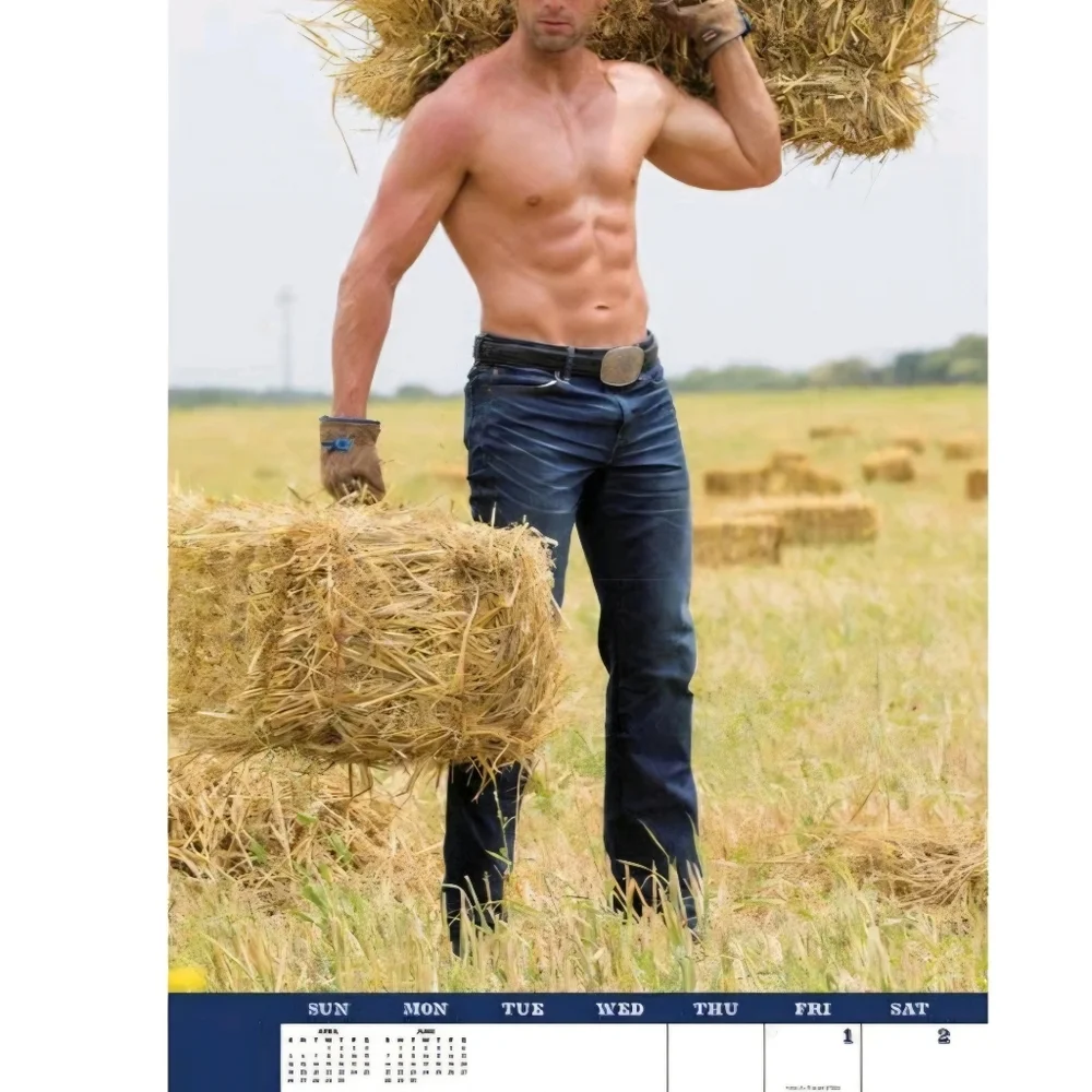 2026 Calendar Studs And Spurs Pin Up Carousel 12 Month